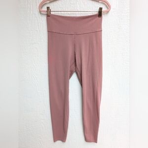 Adidas Aeroready Tight Fit Super Soft Leggings Dusty Pink Women's Size Large